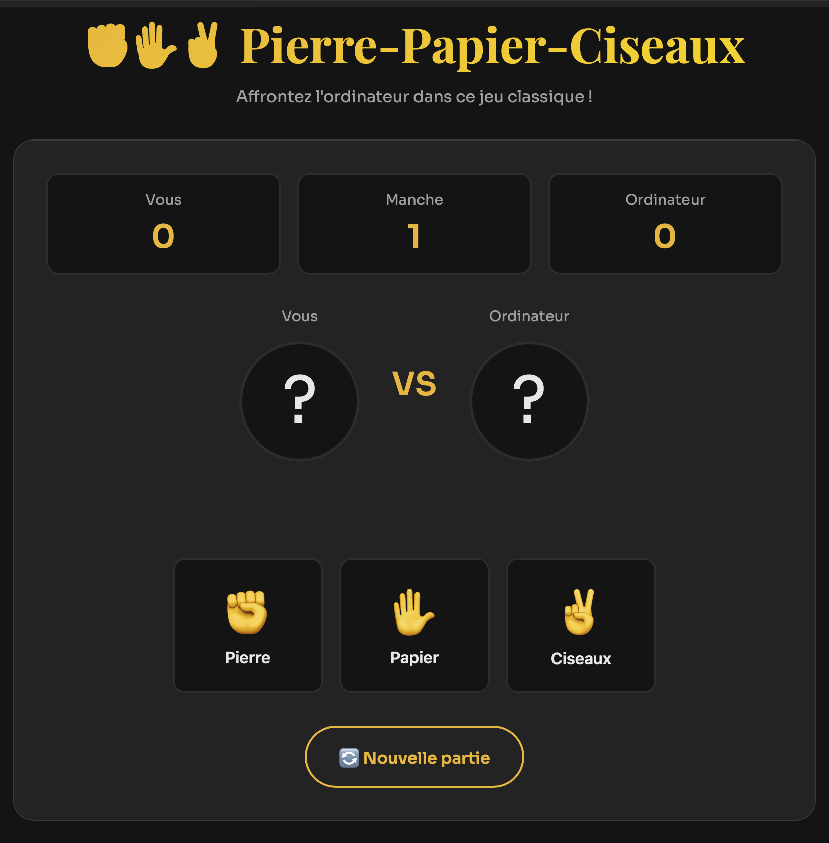 jeu prototype pierre feuille cisaux